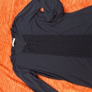 Hugo Boss Poly front pleat shirt